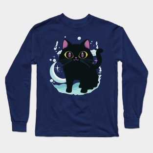 Cute space cat Long Sleeve T-Shirt